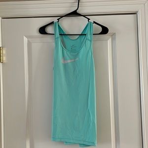 Nike teal tank top (barley worn)